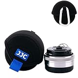 JJC Neopren Objektivtasche Objektivbeutel Schutzbeutel Wasserabweisend für für Sony Canon Nikon Fuji Olympus Panasonic Objektiv Lens Pouch Tasche - S