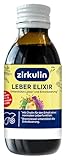 Zirkulin Leber-Elixir (1x 120 ml) – Unterstützung für Lebergesundheit & Reinigung - mit Cholin, Mariendistel, Traubenkern- und Brennnessel-Extrakt - antioxidativ & entwässernd - für tägliche Anwendun