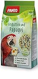 PANTO Großsittich- und Papageienfutter mit Pluramin, 25 kg - Bunte Saatenmischung für Papageien und Großsittichen, Vogelfutter mit Sonnenblumenkernen