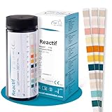 Reactif Gesundheitstest: Urintest 11 Parameter – 100 Urin Teststreifen Schnelltest mit Farbskala