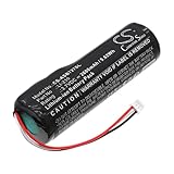 TCTK Akkus 2600mAh Kompatibel mit [Audio-Technica] AT-SB727, AUATSB727, Sound Burger Portable Turntable Ersetzt LI-210