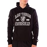 New Era Hoodie - NFL MBA MLB - Kapuzenpullover - Football Basketball Baseball - Limited Edition (Las Vegas Raiders Black, M, m)