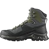 Salomon Quest Element Gore-Tex wasserdichte Herren Outdoorschuhe, Outdoor-bereit, Geländegängige Stabilität, Outdoor-Musthaves, Black, 45 1/3