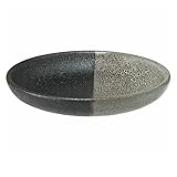 Maxwell & Williams AX0576 Dip-Schale rund - 10 cm Durchmesser - Umi - mit Reaktivglasur grau-schwarz in Geschenkbox