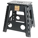 GarPet Klapphocker Campinghocker Faltbar Ultraleicht Falthocker Tritthocker Aufstiegshilfe 90 kg Camping Klapptritt Angelhocker