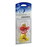 BERUHIGUNGSSAUGER Kieferor.Lat.6-18 M.gelb/rot 2 St