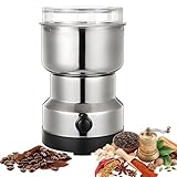 Elektrischer Gewürzmixer, 400-w-mahlwerk Aus Edelstahl, Multifunktionale Küchenmühle, Kompakte Kaffeebohnenmühle, Sicheres Und Spritzwassergeschütztes Design