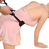 Frauen Einstellbare Taille Gürtel Harness Halter Tragbare Gürtel Auf Oberschenkel Strumpfband(Weiß)