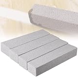 4 Stück Bimsstein Reiniger Bürsten Block Reinigungsblock Grill Bimsstein Reinigungsstein Grill Brick Bimsstein Reinigungs Grill Reinigung Stein Küche Bräter Backofen (4 Stück)