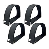 Fußschlaufe – Elliptisches Pedalband unter dem Schreibtisch, rutschfestes Sportzubehör für Fitness, Fahrrad, Radfahren, Zuhause, Senioren, Damen, Herren, Erwachsene, Radfahrer, Physikalische Indoor