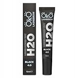 Augenbrauen-Wimpernfarbe OkO H20 Liquid Hybrid Tint Black 4.0, 15ml