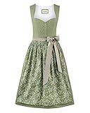 Stockerpoint Damen Edonita Midi Midi Dirndl, schilf, 34