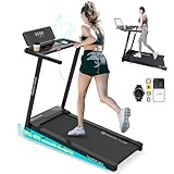 Mobvoi Home Laufband Ultra 3-in-1 Gehpad mit 6% Steigung für das Home Office 2,5 PS Laufband zum Gehen und Laufen Halterung für Tasse Telefon Laptop Große Lauffläche LED-Display 12km/h 120kg