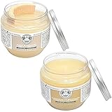 HORSEANDANGELS Lederpflege Set - Bienenwachs Lederbalsam und Glycerin Sattelseife mit Schwamm Paket ideal für Pferde Sattel, Reitstiefel, Trense, Schuhe, Autositze, Ledercouch - je 200ml