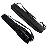 Stativtasche, Lichtständer Tragetasche, Stativ Tripod Bag, Tragbare Zeltstangentasche, Fotografie Tragetasche, zum Tragen von Kamerastativen, Einbeinstativen, Schirmlichtstativen, 2 Stück, 60cm
