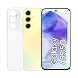 Samsung Galaxy A55 5G, Dual, 128GB 8GB Ram, Awesome Lemon (Generalüberholt)