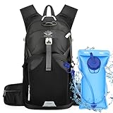 Trinkrucksack für Damen und Herren, Luckits Trinkrucksack mit 2 Liter Trinkblase Leichter Wanderrucksack Wasserweste Reiten Rucksack Reiten Rucksack Radfahren Outdoor Marathon Laufen Camping
