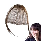 Clip-In Extensions für Frauen, Haarteil mit Kunsthaar-Clip, natürlich, einfach zu verwenden, für den täglichen Gebrauch