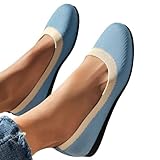 Generisch Schlüpfschuhe Für Damen Freizeit Ballettschuhe Mesh Laufschuhe Elegante Festliche Schuhe Trekking Sneakers Oktoberfest Einzelschuhe Handballschuhe Straßenlaufschuhe