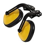 MAGICLULU Einer Robuste Kapselgehörschützer Für Schutzhelme Industrieller Lärmschutz Mit Geräuschunterdrückung Schalldämmender Gehörschutz Für Bauarbeiten