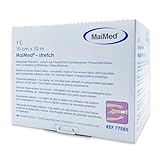 MaiMed Stretch Universal 10cm x 10m Fixierpflaster Rolle | Elastisches Klebeband für Verbände | Hypoallergenes Fixiervlies | Medizinisches Klebepflaster