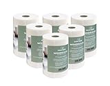 Windelvlies Windel-Einlagen Papiervlies - 6 Rollen a 120 Blatt (0,04€ Stück) - Zellulosebasis aus nachhaltigem Waldbau