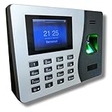 Easypre-Kit: PW192 Anwesenheitsdetektor mit doppelter Technologie für Fingerabdruck und RFID + 15 RFID-Abzeichen + Windows-Software. Alles auf Italienisch, entspricht der Privatsphäre. Keine Kosten
