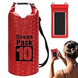Sirseon Wasserdichte Tasche | Wasserdichte Packsäcke Für Reisen & Outdoor - Leichter -Rucksack Mit Aufbewahrungsfunktion Für Camping Wandern Einkaufen Schwimmen Und Outdooraktivitäten