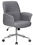 SixBros. Bürostuhl Grau 0704M/8062