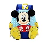 ZeYou Maus Rucksack Mädchen, Kinderschultaschen, Kinder Rucksack, Minnie Mouse Rucksack, Kinder Rucksack für 2–8 Jahre im Kindergarten Jungen Rucksack Mädchen Kinder Rucksack, mehrfarbig,