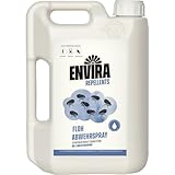 Envira Floh Abwehrspray 2 Liter - Spray mit Langzeitwirkung gegen Flöhe, Katzenfloh, Hundefloh - Mittel gegen Flöhe für Wohnung & Möbel - Effektives Flohmittel & Flohschutz