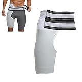 Carreneu Ischias Bandage Hüftbandage Oberschenkelbandage Ischias Gürtel Oberschenkel Bandage Hüftbandage Ischias Gürtel zur Behebung Verstellbare Unterstützung für Ischias-Hüftschmerzen