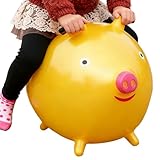 Pruojhw Springbälle für den Außenbereich, aus dickem PVC, sensorisches Spielzeug, Springender Ball, für Kinder ab 4 Jahren, Mädchen, Haus, Schule, Reise im Freien