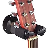 Surplex Universal Gitarren-Haken, Gitarrenständer Gitarren-Wandhalterung Aufhänger Gitarren-Halter mit Auto Lock, für alle Akustikgitarre, klassische Gitarre, E-Gitarre, Bass, Ukulele