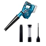 Bosch Professional 18V System Akku Gebläse GBL 18V-120 (inkl. 4x Aufsätze, Standarddüse, Verlängerungsrohr, Bohrlochdüse, Staubauffangbehälter, ohne Akku/ Ladegerät)