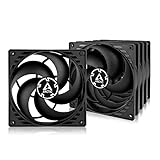 ARCTIC P14 PWM PST (5 Stück) - PC Lüfter, 140 mm PWM PST Gehäuselüfter optimiert für statischen Druck, Case Fan mit PST-Anschluss, 200-1700 RPM (0 RPM