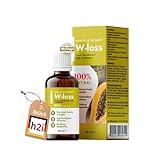 h2i W-loss Tropfen | 3 x 30 ml | Appetitzügler & Gewichtskontrolle | Nahrungsergänzungsmittel mit Vitaminen, Mineralstoffen und Pflanzenextrakten