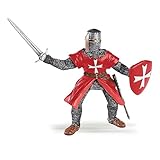 Papo -Handbemalt - Figuren -Mittelalter-Fantasy -Ritter der Malteser-39926-Sammelbar-Für Kinder - Geeignet für Jungen und Mädchen - Ab 3 Jahren