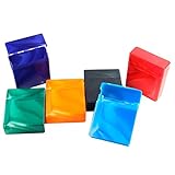 kogu Set mit 6 Zigarettenboxen für 25 Zigaretten - Bunte Zigarettenetuis ohne Steg, marmoriert