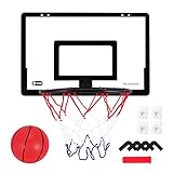 Swiixxer Tragbares Lustiges Mini-Basketballkorb-Spielzeug-Set Indoor Home Basketball-Fans Sportspiel-Spielzeug-Set Tragbares Basketball-Spielzeug für Kinder Kinder Erwachsene