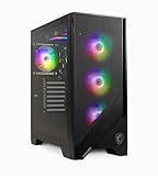 HYPER BYTE® Gaming PC – Computer mit AMD Ryzen 7 5700G mit 4,6 GHz | Radeon Vega 8 | 32GB DDR4 RAM | 1TB SSD | Wasserkühlung | Tower Desktop für Gamer | 4K | WLAN | Win11 Pro | Rechner zum Aufrüsten