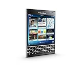 BlackBerry Passport Single SIM 4G 32GB Schwarz Physische Tastatur QWERTY Display 4.5' LCD Capacitive BlackBerry 10 OS (Generalüberholt)