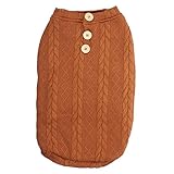 TOYANDONA Haustierpullover Hund Wintermantel Mäntel Hunderegenmantel Wärmeweste Hundepullover Hundekleidung Dackel Haustierkleidung Haustiere Winter Haustier Outdoor Kleidung Kostüm Für