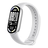 Xiaomi Smart Band 10, Smart Watch,Fitness-Tracker, 1,72' AMOLED Display, 21 Tage Akku, 5ATM Wasserdichtigkeit, SPO₂ & Herzfrequenzmessung, Schlafüberwachung,150+ Sportmodi, Silber