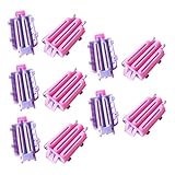 Beaupretty 45 Stück Lockenwickler Selbsthaltende Haarwickler für Damen Langlebige Dauerwelle Stangen DIY Haarstyling Clips für Natürliche Locken Bunte Farben Schonend für Zufällige Farbe