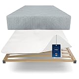 LILENO HOME Matratzen Anti Rutsch Matte für Lattenrost (120x200 cm) - Dünner Matratzenschoner für Matratze - Anti Rutsch Vlies als Matratzen Stopper - Waschbar