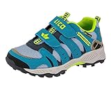 Lico Unisex Kinder Fremont V Trekking- & Wanderhalbschuhe, Grau Blau Lemon, 35 EU