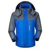 Winterjacke Herren Leichte Steppjacke Winter Warm Daunenjacke Basic Übergangsjacke GroßE GrößEn Pufferjacke Bequeme Kapuzenjacke Outdoorjacke Casual Puffer Jacket Skijacke MäNner