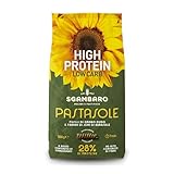 PASTASOLE Sgambaro, Fusilli mit Hartweizengrieß aus 100% italienischem Anbau und Sonnenblumenkernmehl - 500g - High Protein, Low Carb, Hoher Ballaststoffgehalt
