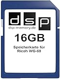 16GB Speicherkarte für Ricoh WG-60 Digitalkamera